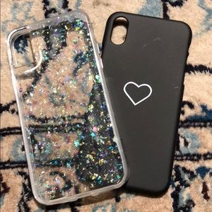 Two iPhone X cases
